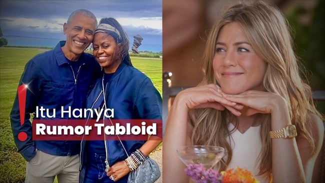 Jennifer Aniston Jawab Rumor Jadi Orang Ketiga Barack Obama-Michelle