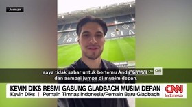 VIDEO: Kevin Diks Resmi Gabung Gladbach Musim Depan