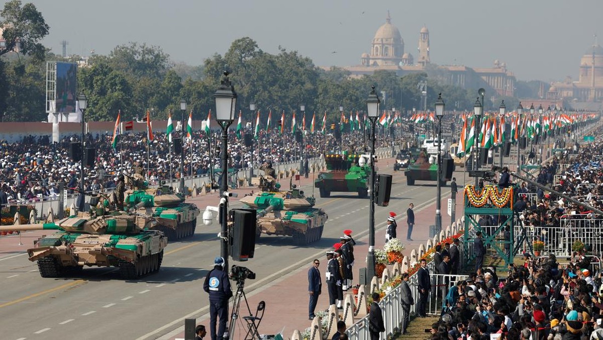 FOTO: Parade Hari Republik ke-76, India Pamer Teknologi Militer