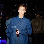 Hadiri Peluncuran Levi's Blue Tab di Tokyo, Gaya Denim on Denim Asahi TREASURE Jadi Sorotan