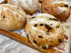 Lembut Ringan! Sourdough Cokelat hingga Cranberry Cheese Buatan Amy and Cake