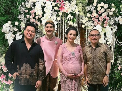 Selamat! Velove Vexia Hamil Anak Pertama, Intip 5 Potret Syukuran 7 Bulannya