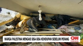 VIDEO: Warga Palestina Mengais Sisa-Sisa Kehidupan Sebelum Perang