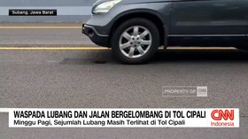 VIDEO: Waspada Lubang dan Jalan Bergegelombang di Tol Cipali