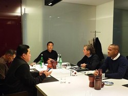 Erick Thohir Kumpul Satu Meja dengan Patrick Kluivert dkk