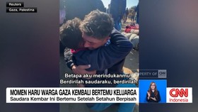 VIDEO: Momen Haru Warga Gaza Kembali Bertemu Keluarga