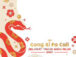 10 Twibbon Imlek 2025 Gratis dan Ucapannya, Meriahkan Chinese New Year!