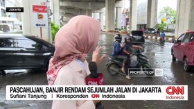 VIDEO: Pascahujan, Banjir Rendam Sejumlah Jalan di Jakarta