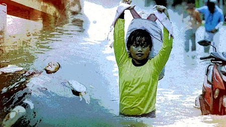 Banjir Kembali Kepung Jakarta