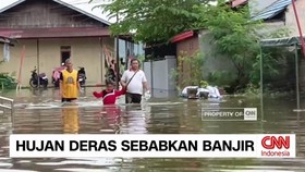 VIDEO: Hujan Deras Sebabkan Banjir di Samarinda dan Lampung