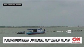 VIDEO: Pembongkaran Pagar Laut Kembali Menyusahkan Nelayan