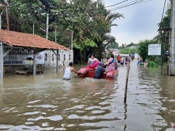 5 Kecamatan di Tangerang Banjir, Tinggi Air Capai 1 Meter