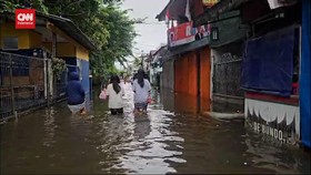 VIDEO: Banjir Masih Kepung Wilayah Grogol Jakarta