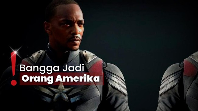 Pernyataan soal 'Captain America' Viral, Anthony Mackie Klarifikasi