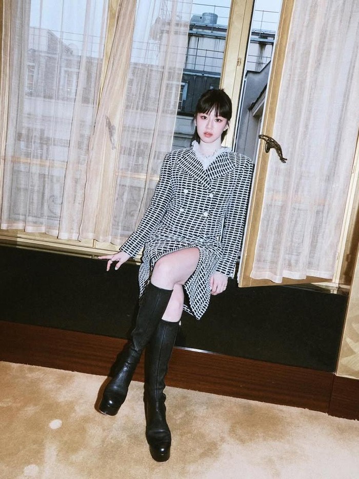 Go Yoon Jung di Chanel Haute Couture Spring-Summer 2025 show