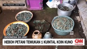 VIDEO: Heboh Petani Temukan 1 Kuintal Koin Kuno
