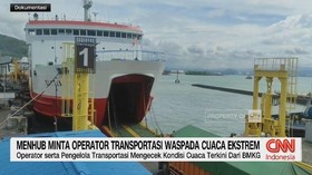 VIDEO: Menhub Minta Operator Transportasi Waspada Cuaca Ekstrem