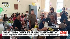 VIDEO: Warga Terkena Dampak Banjir Mulai Terserang Penyakit