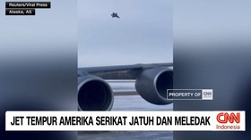 VIDEO: Jet Tempur Amerika Serikat Jatuh Dan Meledak