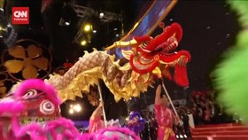 VIDEO: Meriah Parade Imlek di Hong Kong, Sambut Tahun Ular Kayu