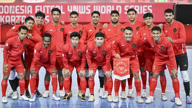 Timnas futsal Indonesia mengalahkan Jepang dalam ajang 4Nations World Series 2025 di Jakarta, Kamis (30/1).