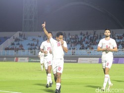 Babak I Indonesia U-20 Vs India U-20, Toni Bawa Unggul Garuda Muda 1-0