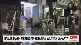 VIDEO: Banjir Masih Merendam Sebagian Wilayah Jakarta