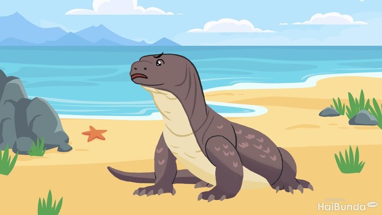 Dongeng anak: komodo yang kesepian Dongeng anak: komodo yang kesepian