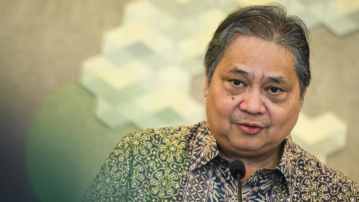 IHSG Anjlok, Airlangga Sebut Bentuk Kekhawatiran Investor
