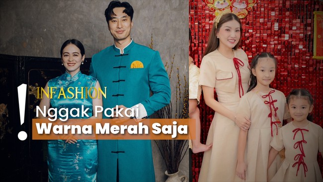 Deretan Gaya Artis Tanah Air Rayakan Imlek di Tahun Ular Kayu 2025