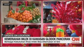 VIDEO: Kemeriahan Imlek di Kawasan Glodok Pancoran