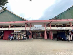 Riwayat Pilu Pedagang Pusat Belanja Nanjung Sari Pangandaran