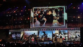 FOTO: Green Day hingga Billie Eilish Tampil di Konser Amal FireAid