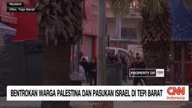 VIDEO: Bentrokan Warga Palestina Dan Pasukan Israel di Tepi Barat