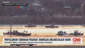 VIDEO: Penyelidikan Tabrakan Pesawat American Airlines-Black Hawk