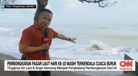 VIDEO: Pembongkaran Pagar Laut Hari Ke-10 Masih Terkendala Cuaca Buruk