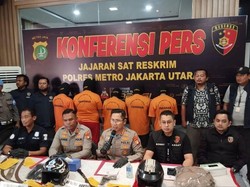 5 Anggota Sindikat Begal Sadis di Jakut Ditangkap, 3 DPO Diburu
