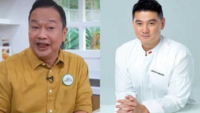 Beda Pendidikan Rudy Choirudin dan Chef Arnold yang Kini Jadi Juri MasterChef Indonesia