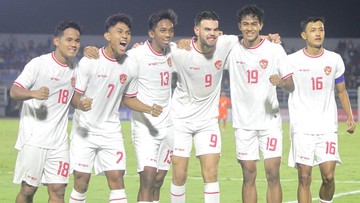 FOTO: Akhir Manis Timnas Indonesia U-20 Jelang Piala Asia