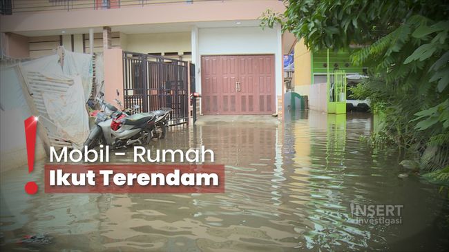 Curah Hujan Tinggi, Sejumlah Daerah Jakarta Banjir-Warga Sulit Beraktivitas