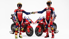 Reaksi Joan Mir dan Luca Marini Soal Warna Baru Honda di MotoGP 2025
