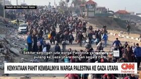 VIDEO: Kenyataan Pahit Kembalinya Warga Palestina ke Gaza Utara
