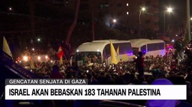 VIDEO: Israel Akan Bebaskan 183 Tahanan Palestina