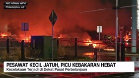 VIDEO: Lagi, Kecelakaan Pesawat di Amerika Serikat, Warga AS Cemas