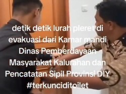 Viral Lurah Pleret Bantul Terkunci di Kamar Mandi DPMKPS DIY