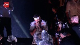 VIDEO: Tangis Neymar Pecah di Depan Suporter Santos