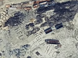 Tulisan Minta Tolong Misterius Terekam Google Earth, Picu Konspirasi Seram