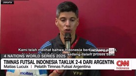 VIDEO: Pelatih Futsal Argentina Akui Timnas Indonesia Lawan Sulit