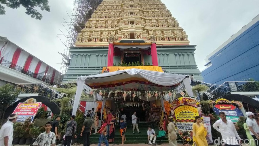 Jakarta Murugan Temple di Jakarta Barat. (Dwi R/detikcom) Jakarta Murugan Temple di Jakarta Barat. (Dwi R/detikcom)