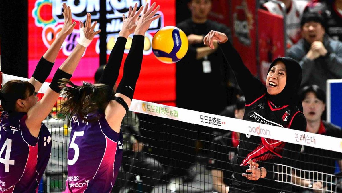 Jadwal Siaran Langsung Red Sparks vs Pink Spiders